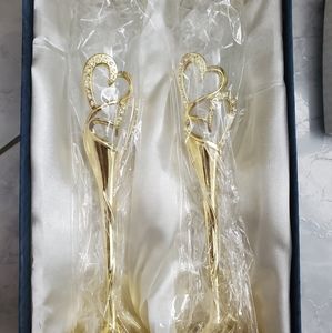 Wedding toasting glasses